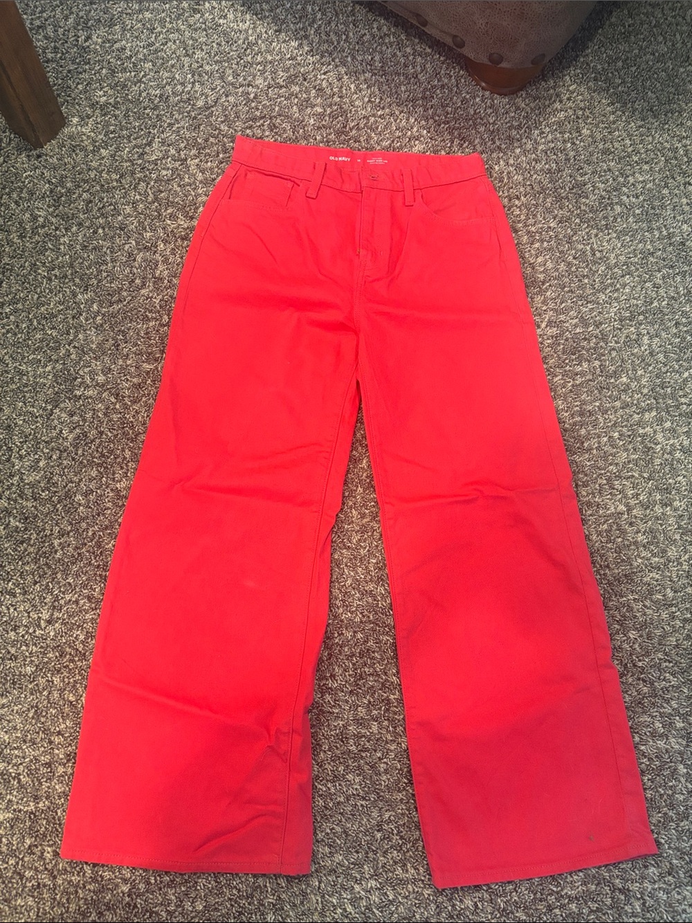 Old Navy Pinkish/Red Wide-Leg Kids Pants